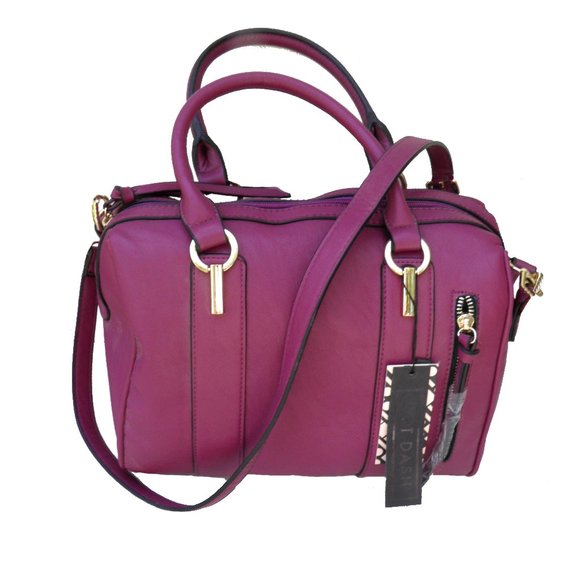 Dot-Dash Brand Magenta Colored Hand Bag Purse - Picture 1 of 4